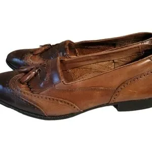 Vintage Giorgio Brutini Men\'s size 12 M Brown/Tan Leather Loafers Giorgio Brutini | Shoes | Vintage Giorgio Brutini Mens Size  main image 2